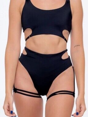 Nona Perkasa - Gladiolus Pole Shorts - Size XS